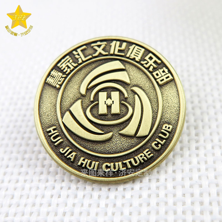 廠家專業定制文化(huà)俱樂(yuè)部徽章